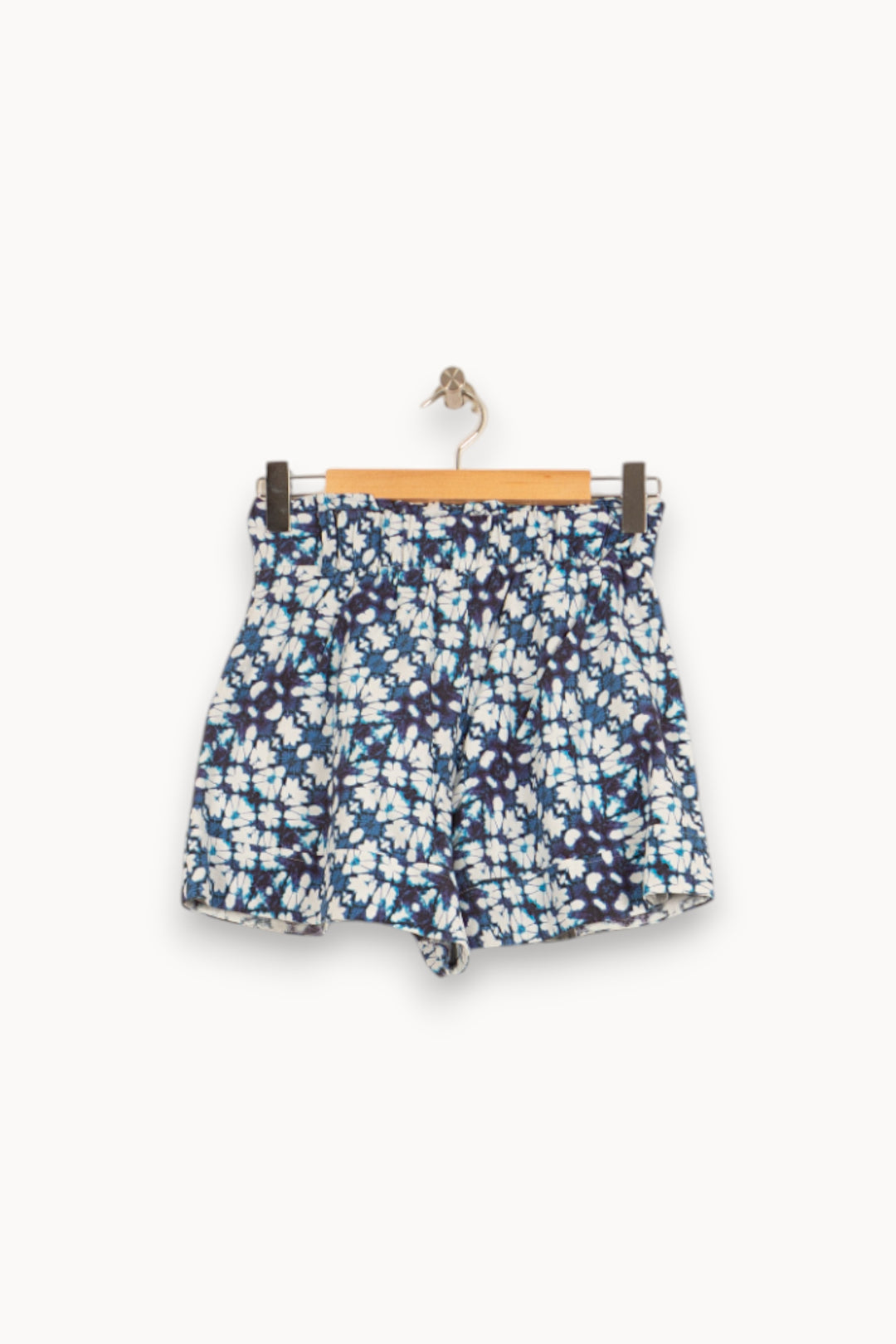 Short Fleuri Bleu et Blanc - Taille S/36 de la marque Suncoo | PARAD55034 - Vendu par Paradigme - Image 4