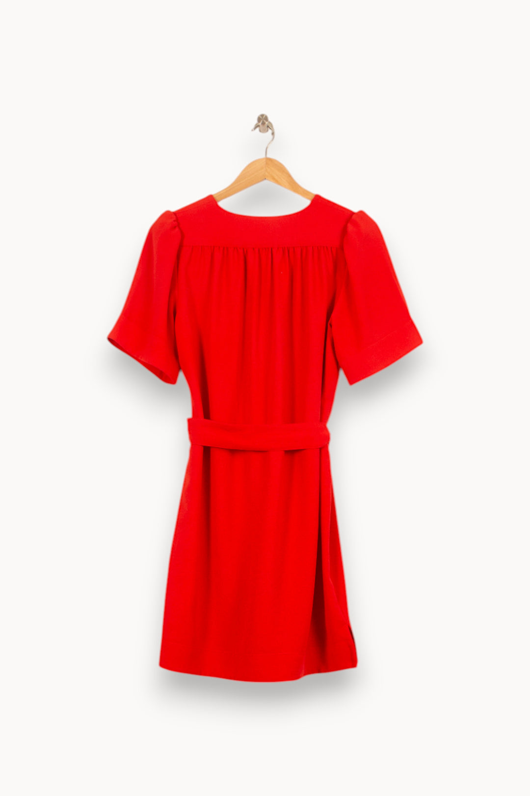 Robe Courte Rouge - Taille S/36 de la marque ZAPA | PARAD55047 - Vendu par Paradigme - Image 4