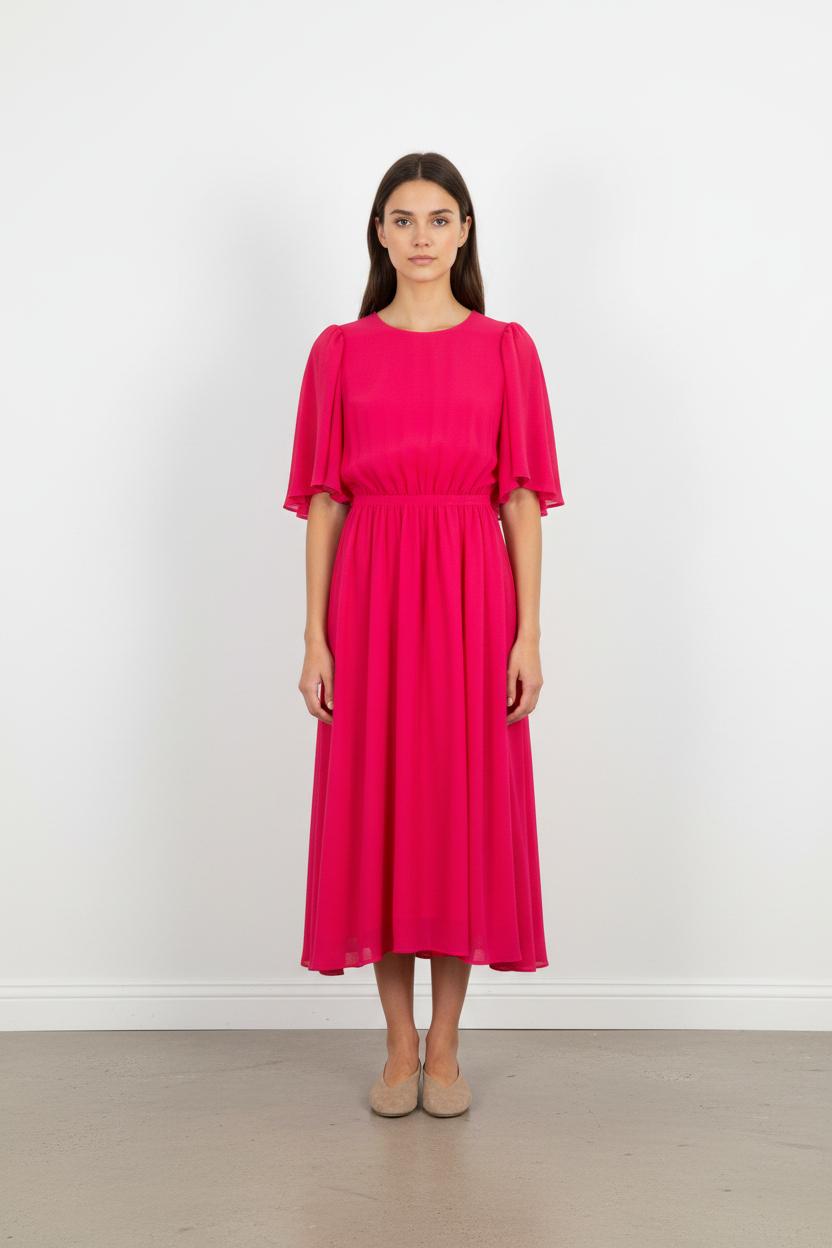 Robe Longue Rose - Taille S/36