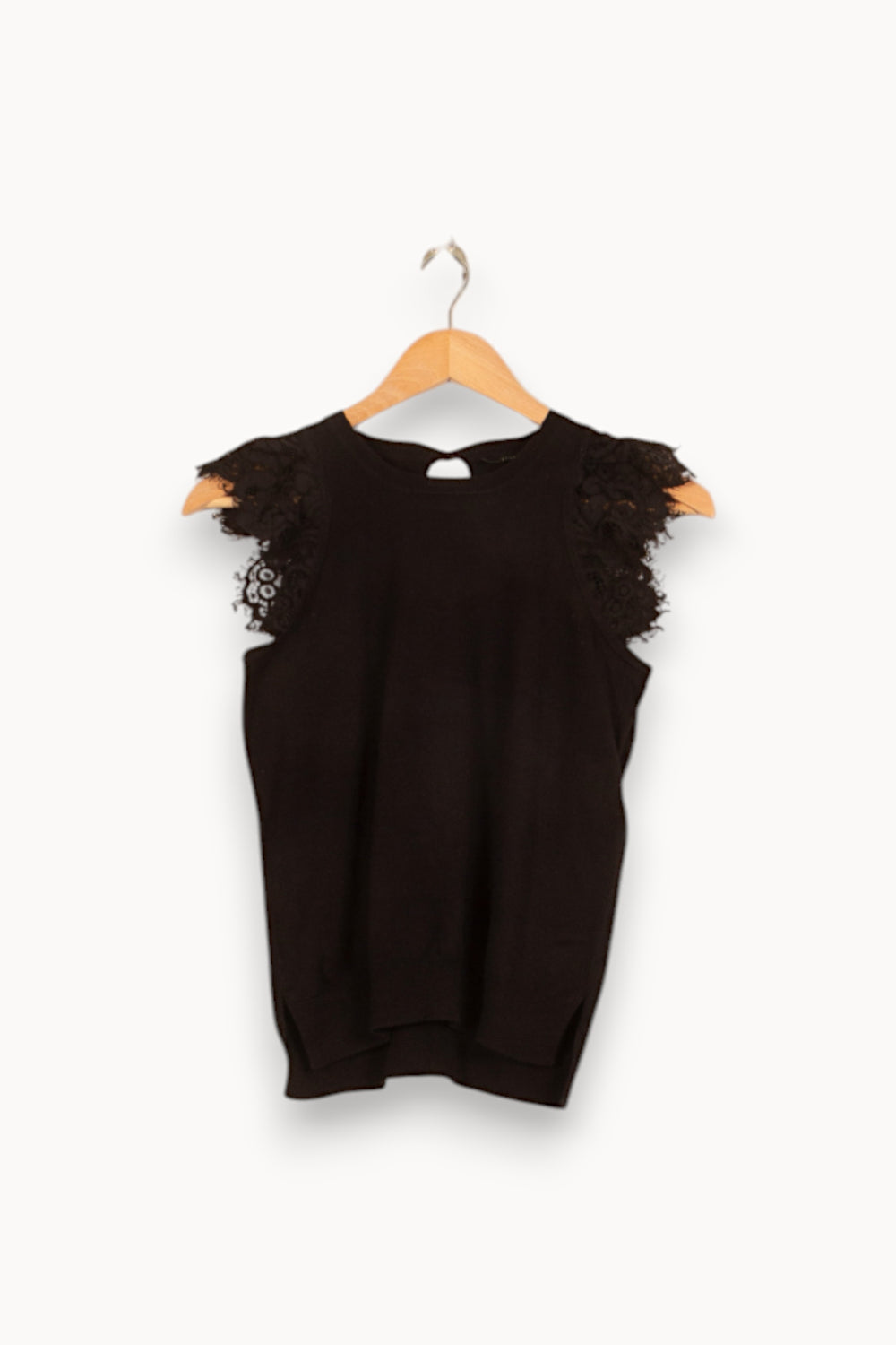 Débardeur Noir - Taille M/38 de la marque Tara Jarmon | PARAD55057 - Vendu par Paradigme - Image 2