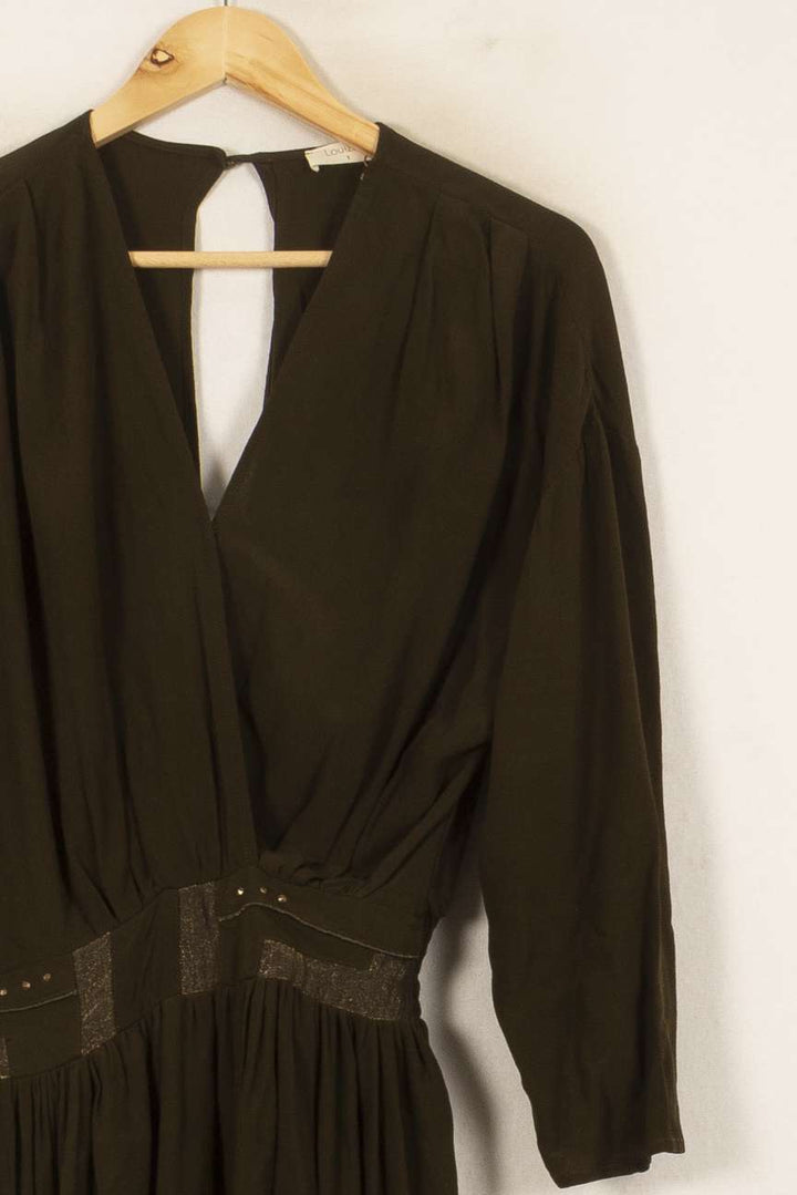 Robe Longue Verte - Taille S/36 de la marque Louizon | PARAD55061 - Vendu par Paradigme - Image 3