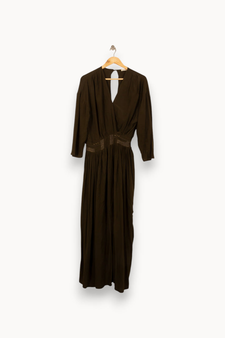 Robe Longue Verte - Taille S/36 de la marque Louizon | PARAD55061 - Vendu par Paradigme - Image 2