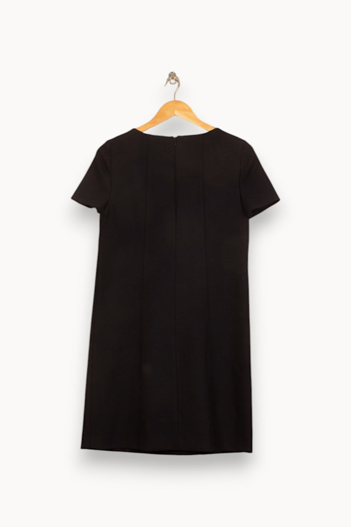 Robe Courte Noire - Taille M/38 de la marque Caroll | PARAD55068 - Vendu par Paradigme - Image 4