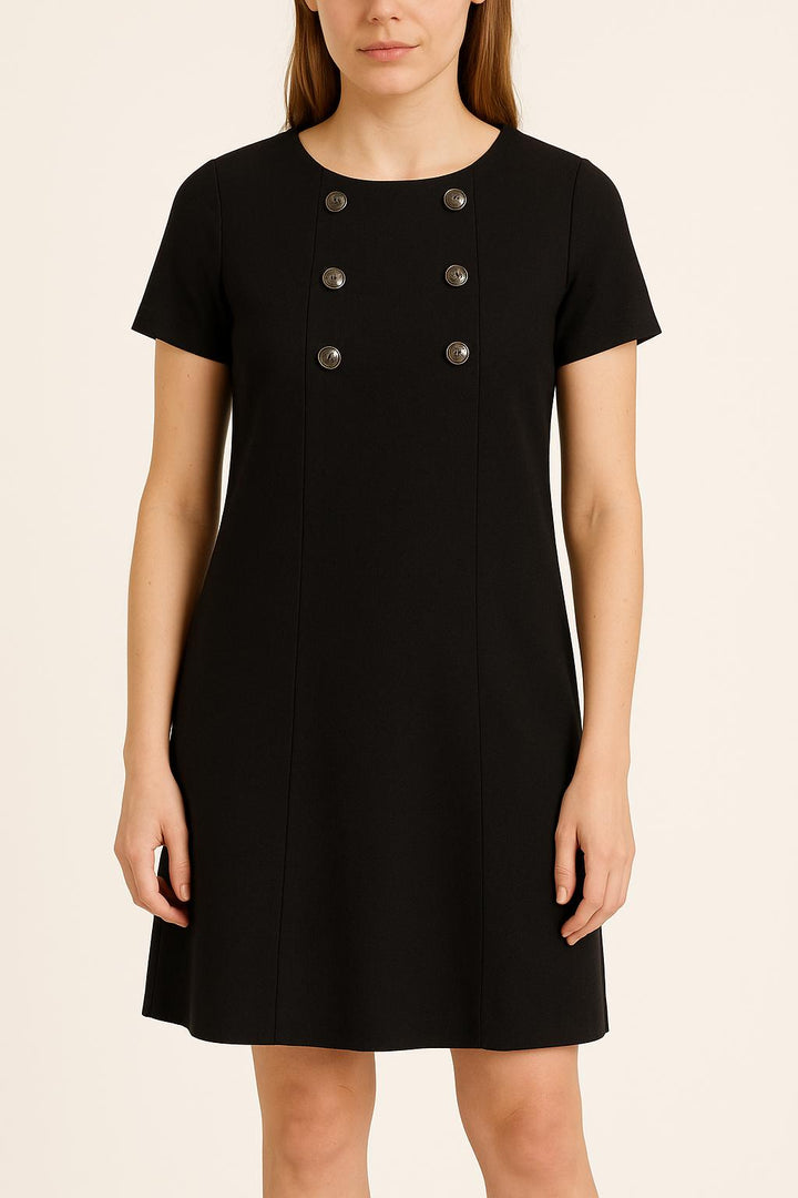 Robe Courte Noire - Taille M/38 de la marque Caroll | PARAD55068 - Vendu par Paradigme - Image 1