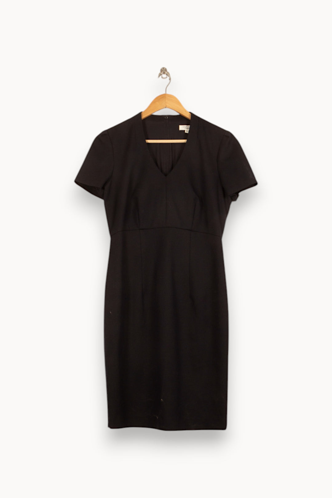 Robe Midi Noire - Taille M/38 de la marque Caroll | PARAD55071 - Vendu par Paradigme - Image 2