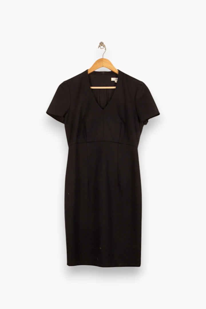 Robe Midi Noire - Taille M/38 de la marque Caroll | PARAD55071 - Vendu par Paradigme - Image 2