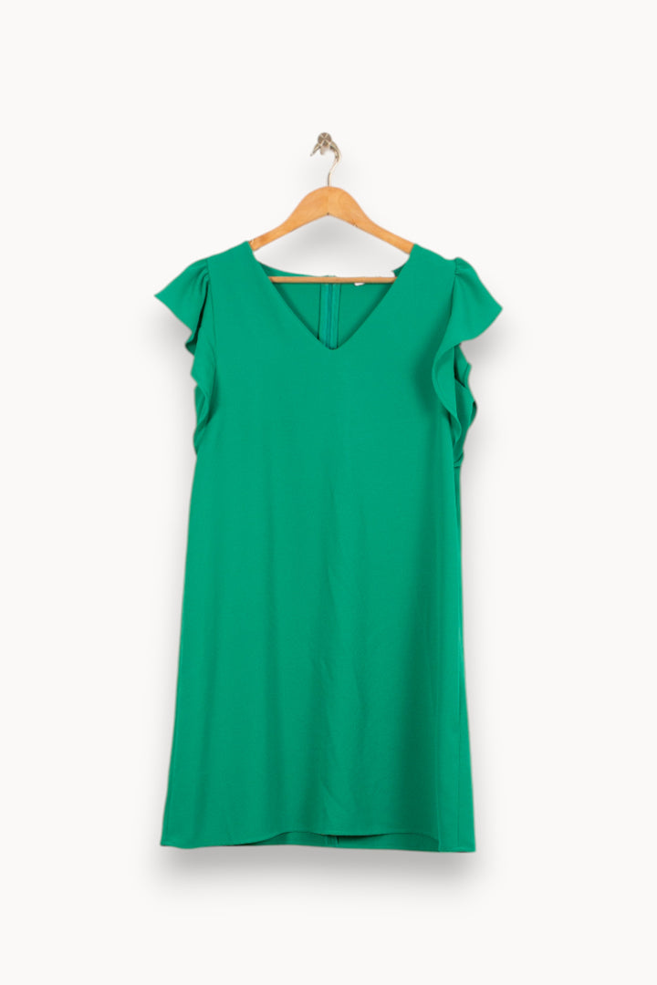 Robe Courte Verte - Taille S/36 de la marque ZAPA | PARAD55077 - Vendu par Paradigme - Image 2