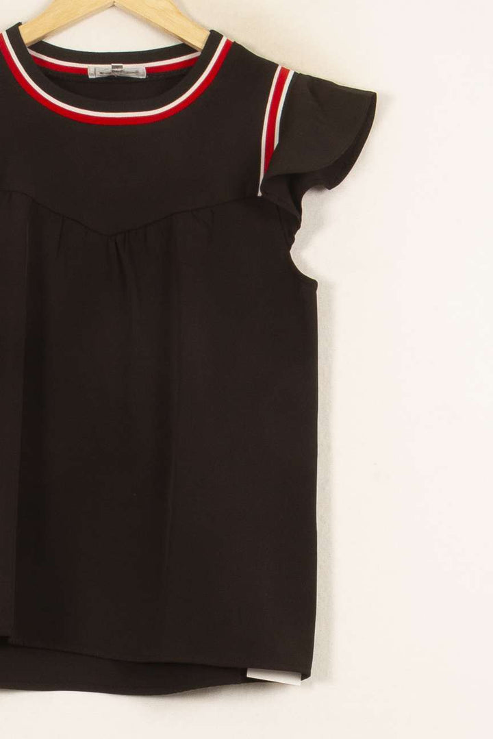 Blouse Noire et Rouge - Taille S/36 de la marque Grace & Mila | PARAD55078 - Vendu par Paradigme - Image 3