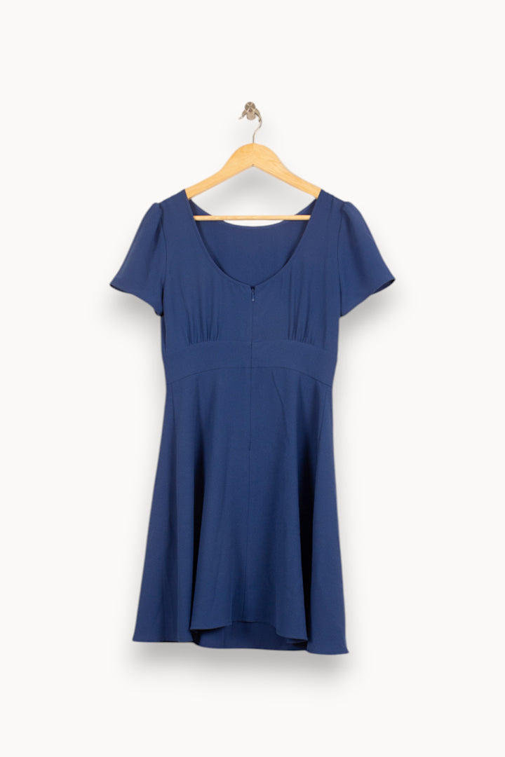 Robe Courte Bleue - Taille S/36 de la marque Tara Jarmon | PARAD55082 - Vendu par Paradigme - Image 4