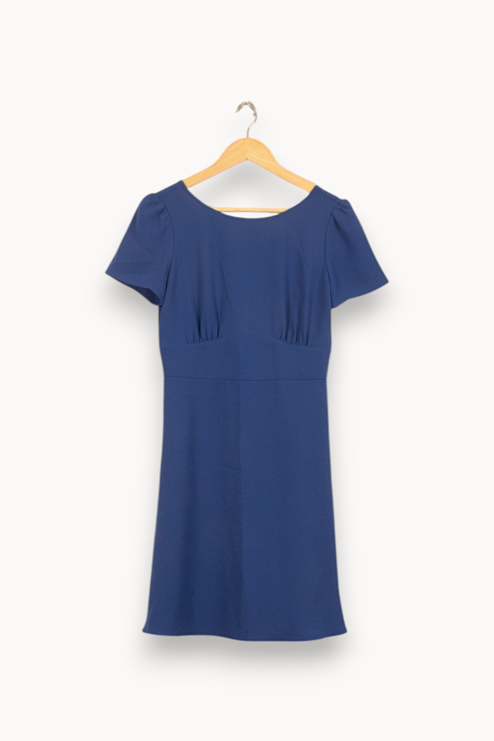 Robe Courte Bleue - Taille S/36 de la marque Tara Jarmon | PARAD55082 - Vendu par Paradigme - Image 2