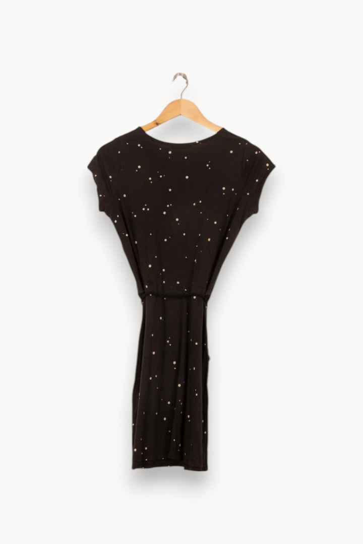 Robe Courte Noire et Blanche - Taille L/40 de la marque Sessùn | PARAD55084 - Vendu par Paradigme - Image 4