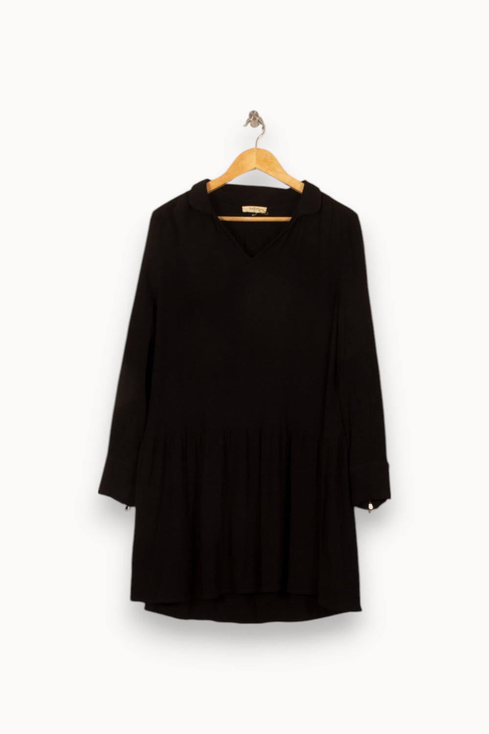 Robe Noire - Taille L/40 de la marque ba&sh | PARAD55085 - Vendu par Paradigme - Image 2