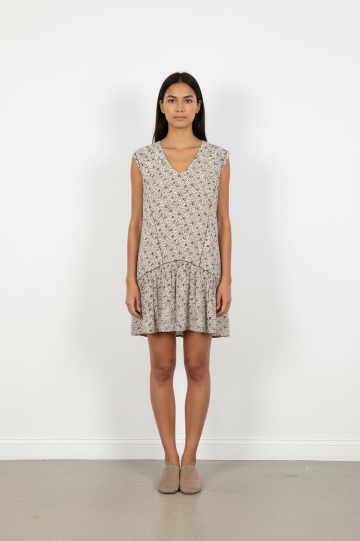 Robe Courte Blanche et Noire - Taille XS/34