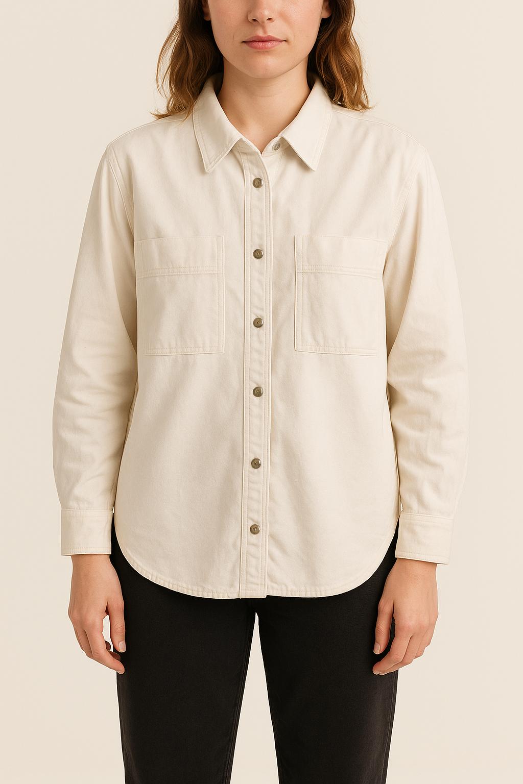Surchemise Blanche - Taille S/36 de la marque The Kooples | PARAD55096 - Vendu par Paradigme - Image 1