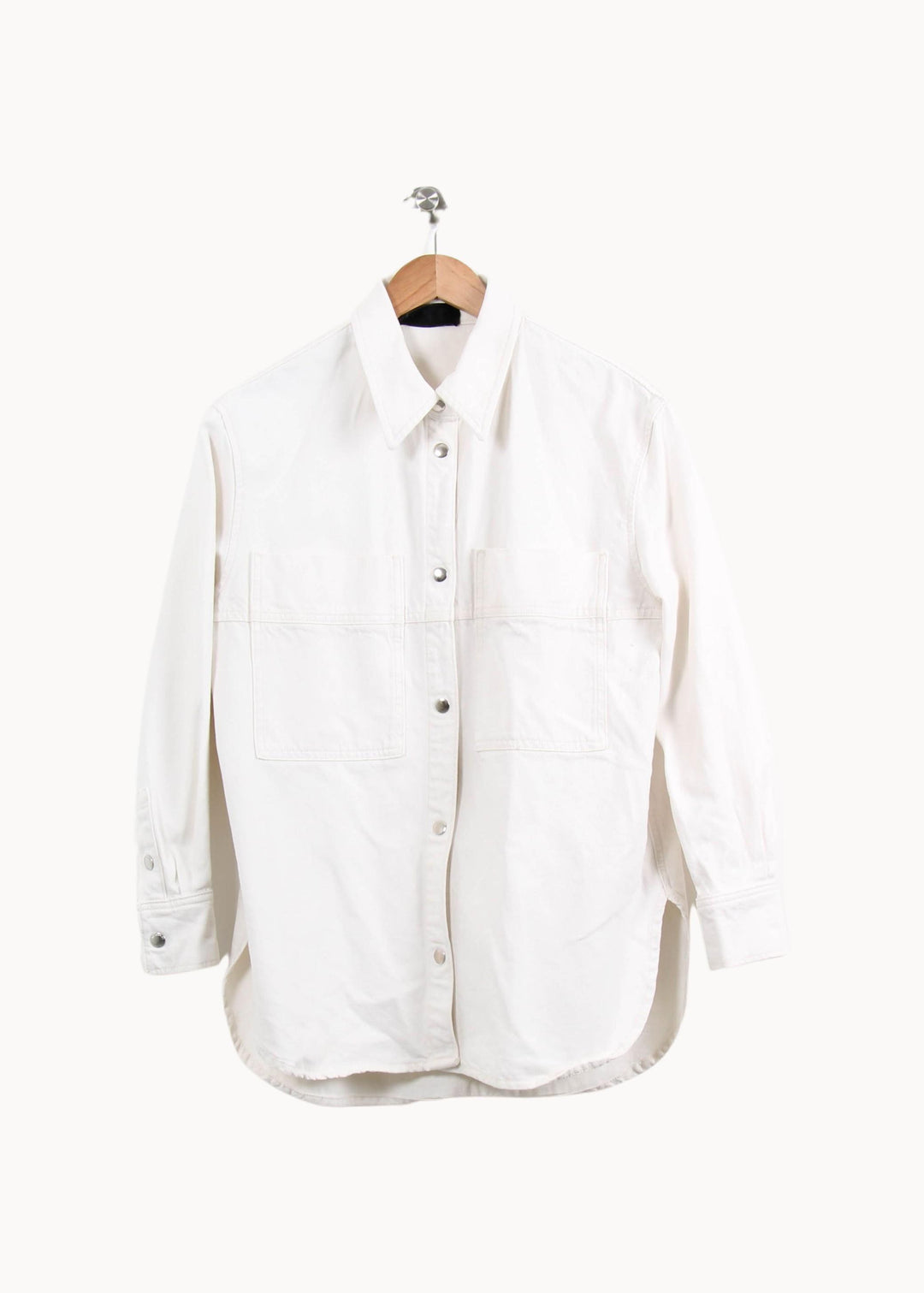 Surchemise Blanche - Taille S/36 de la marque The Kooples | PARAD55096 - Vendu par Paradigme - Image 2