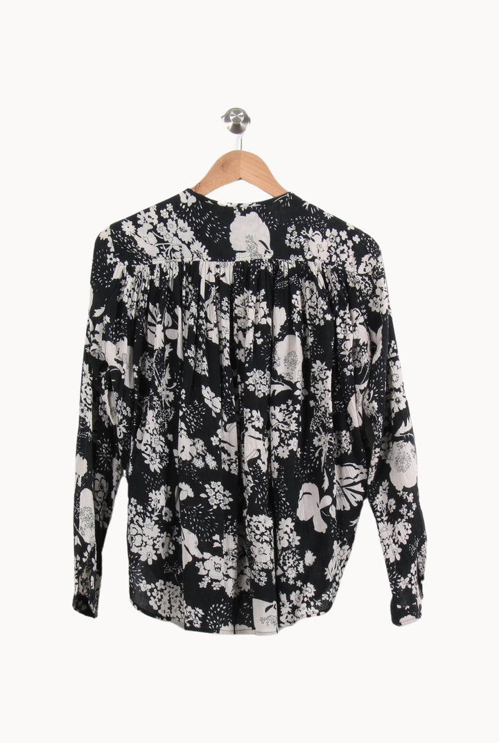 Blouse Noire et Blanche - Taille M/38 de la marque Laurence Bras | PARAD55101 - Vendu par Paradigme - Image 4