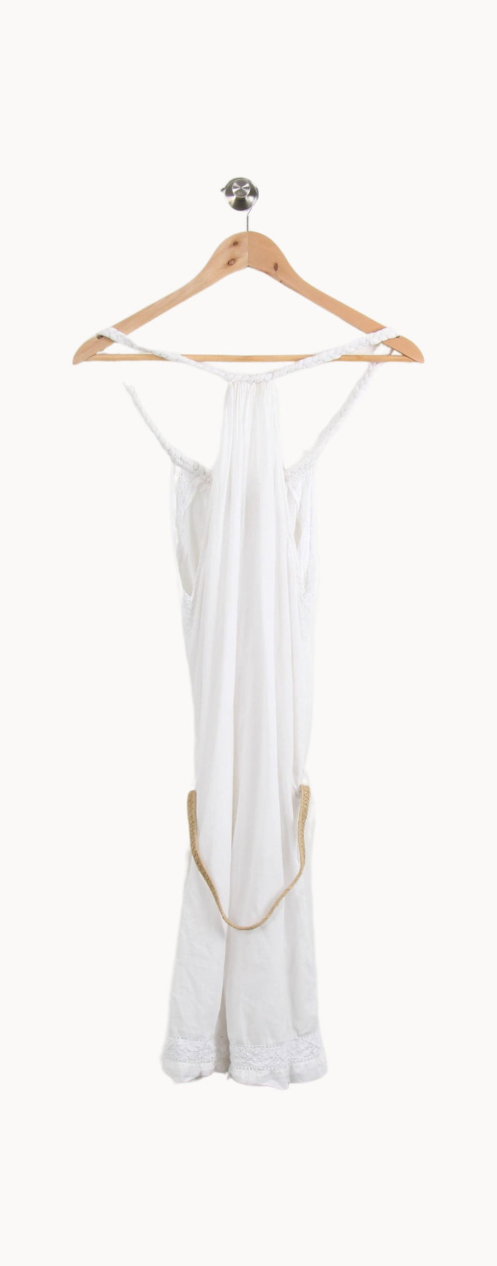 Robe Midi Blanche - Taille M/38 de la marque Zadig&Voltaire | PARAD55106 - Vendu par Paradigme - Image 4