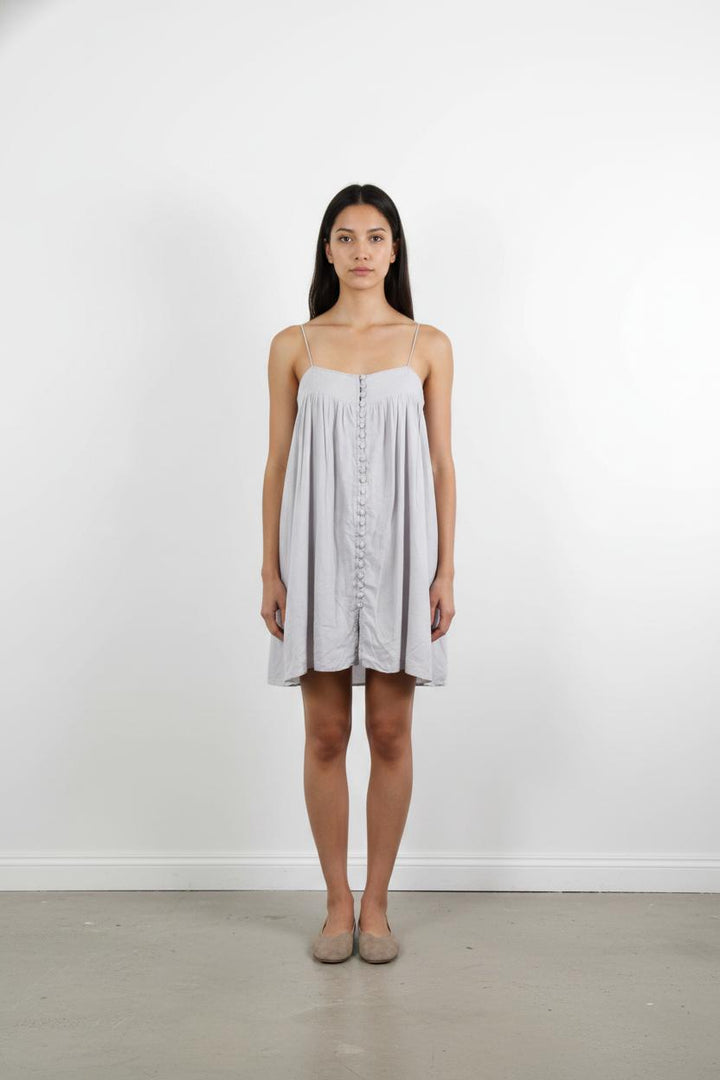 Robe Boutonnée Grise - Taille L/40