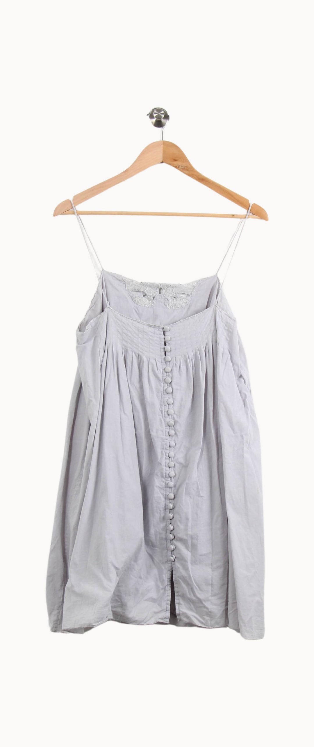 Robe Boutonnée Grise - Taille L/40 de la marque IRO | PARAD55109 - Vendu par Paradigme - Image 2