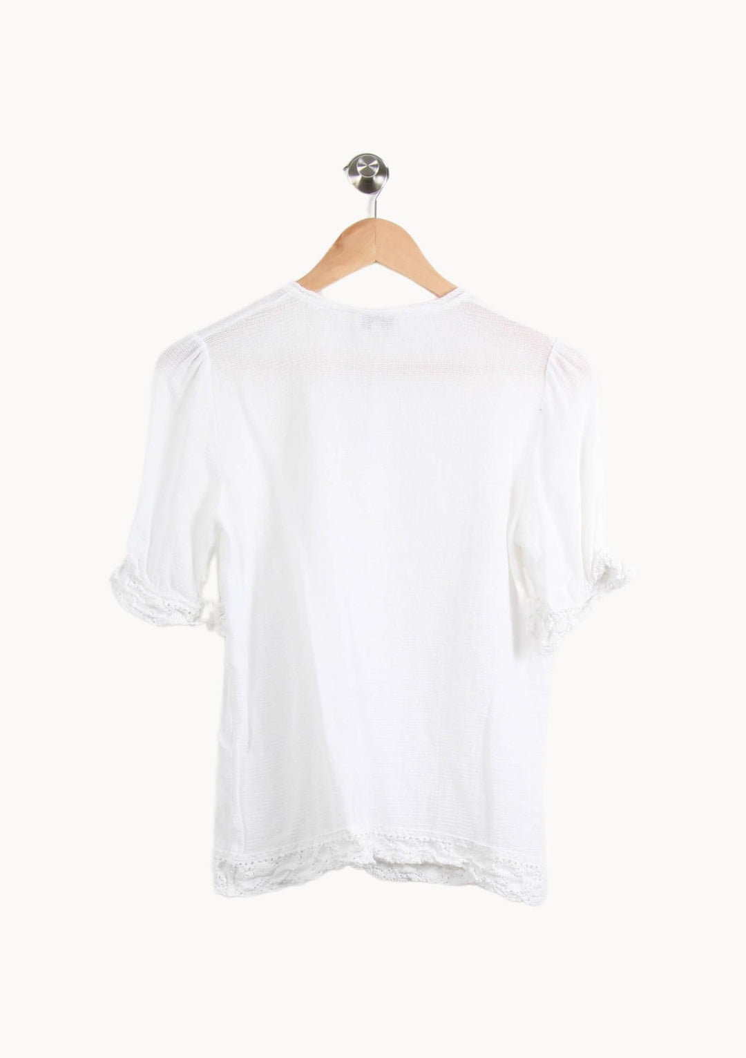Blouse Blanche - Taille M/38 de la marque Balzac Paris | PARAD55110 - Vendu par Paradigme - Image 4