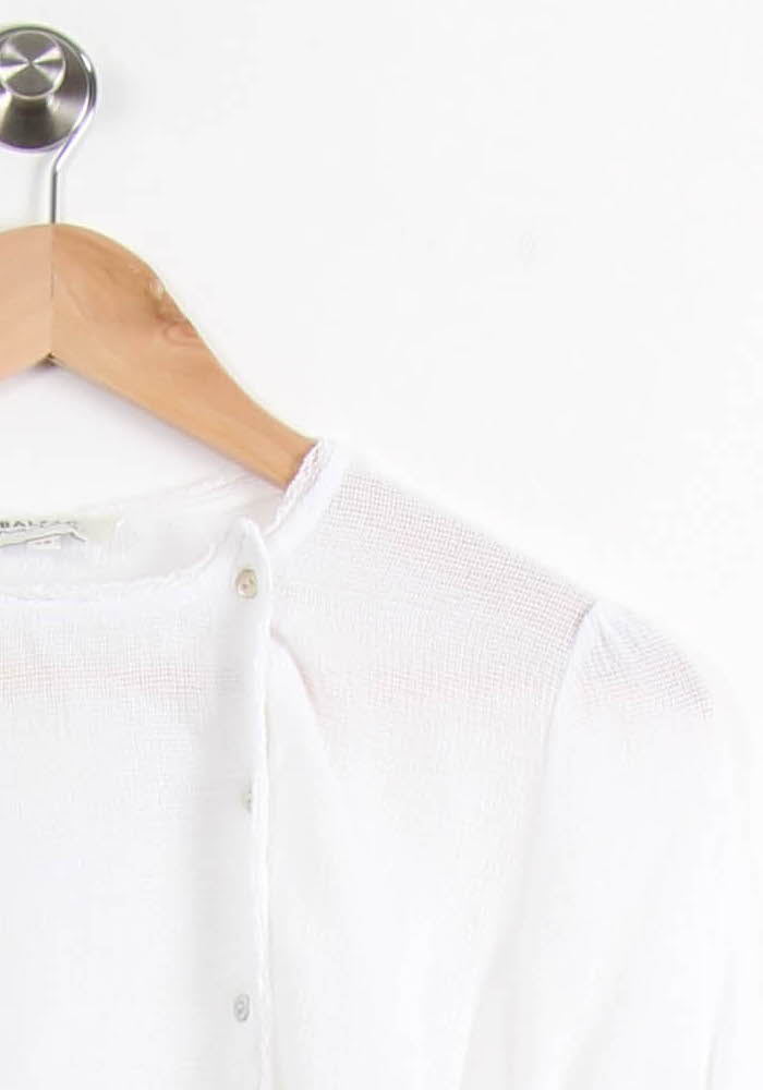 Blouse Blanche - Taille M/38 de la marque Balzac Paris | PARAD55110 - Vendu par Paradigme - Image 3