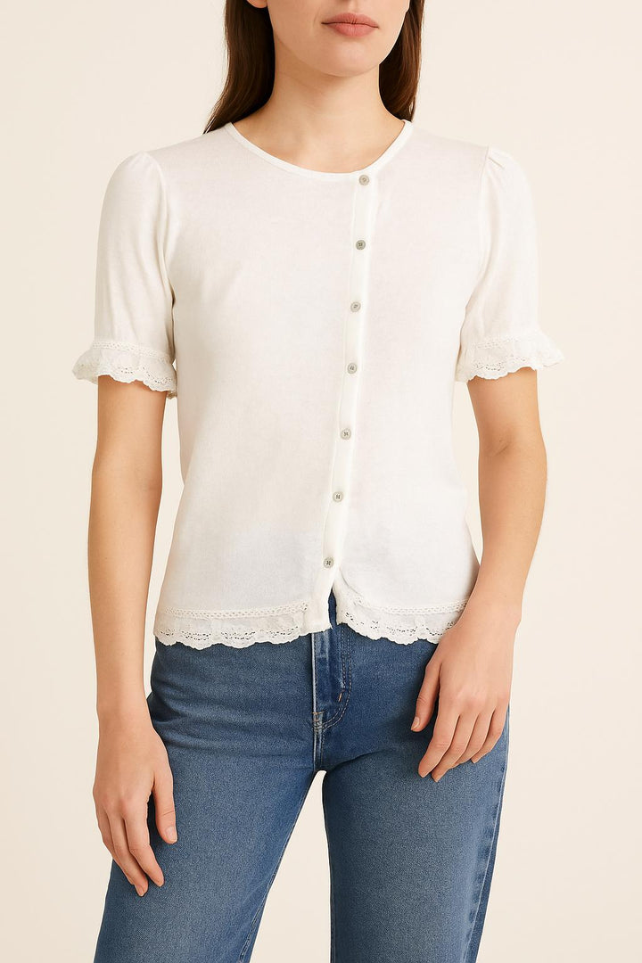 Blouse Blanche - Taille M/38 de la marque Balzac Paris | PARAD55110 - Vendu par Paradigme - Image 1