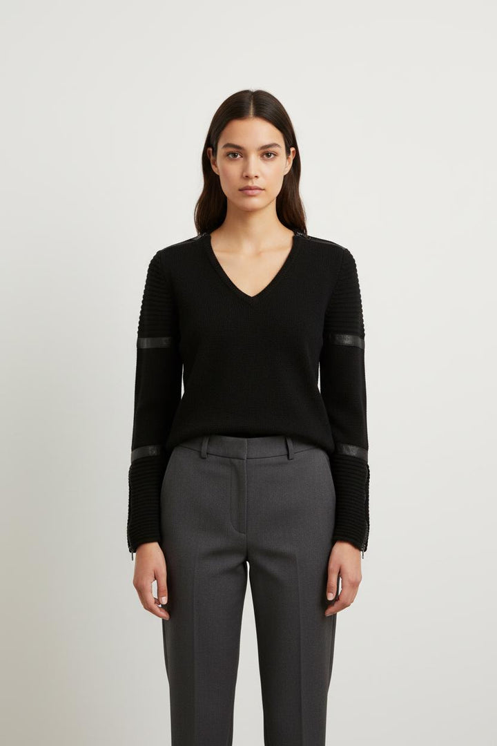 Pull Noir - Taille S/36