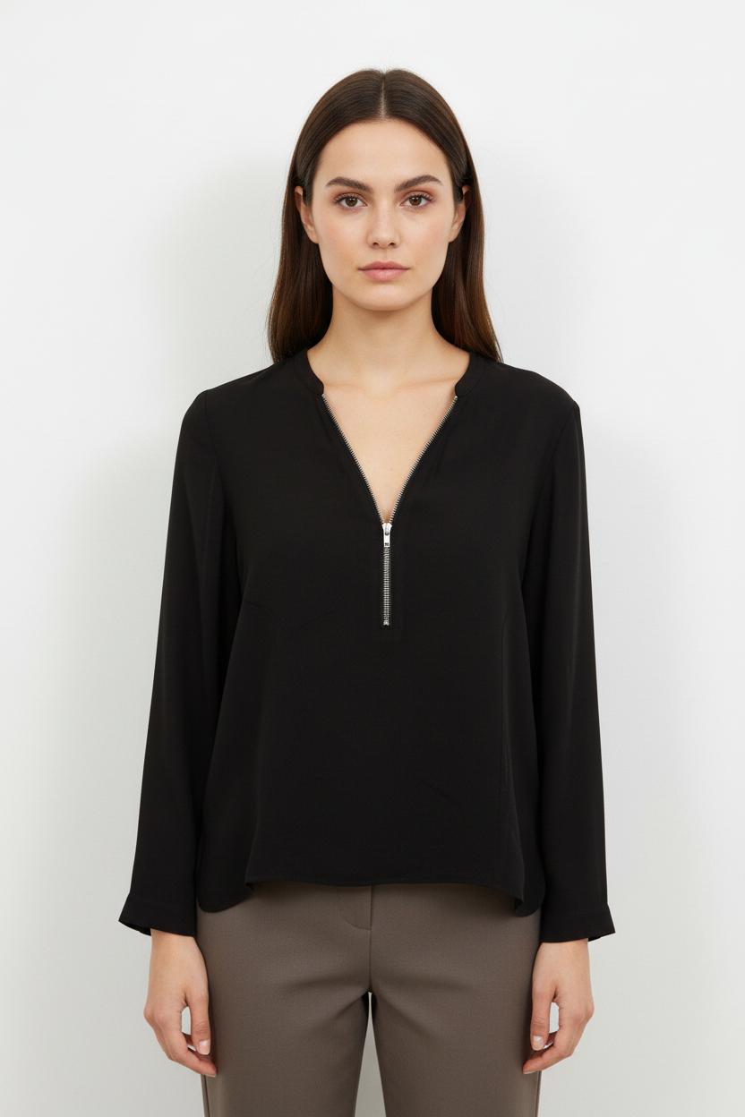 Blouse Noire - Taille S/36