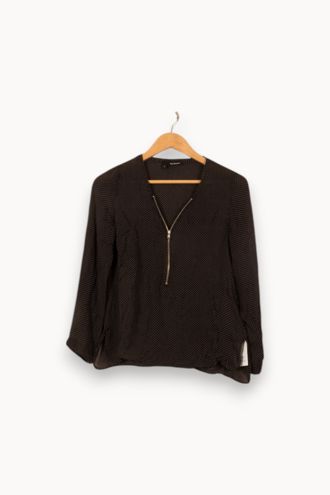 Blouse Noire - Taille S/36 de la marque The Kooples | PARAD55119 - Vendu par Paradigme - Image 2