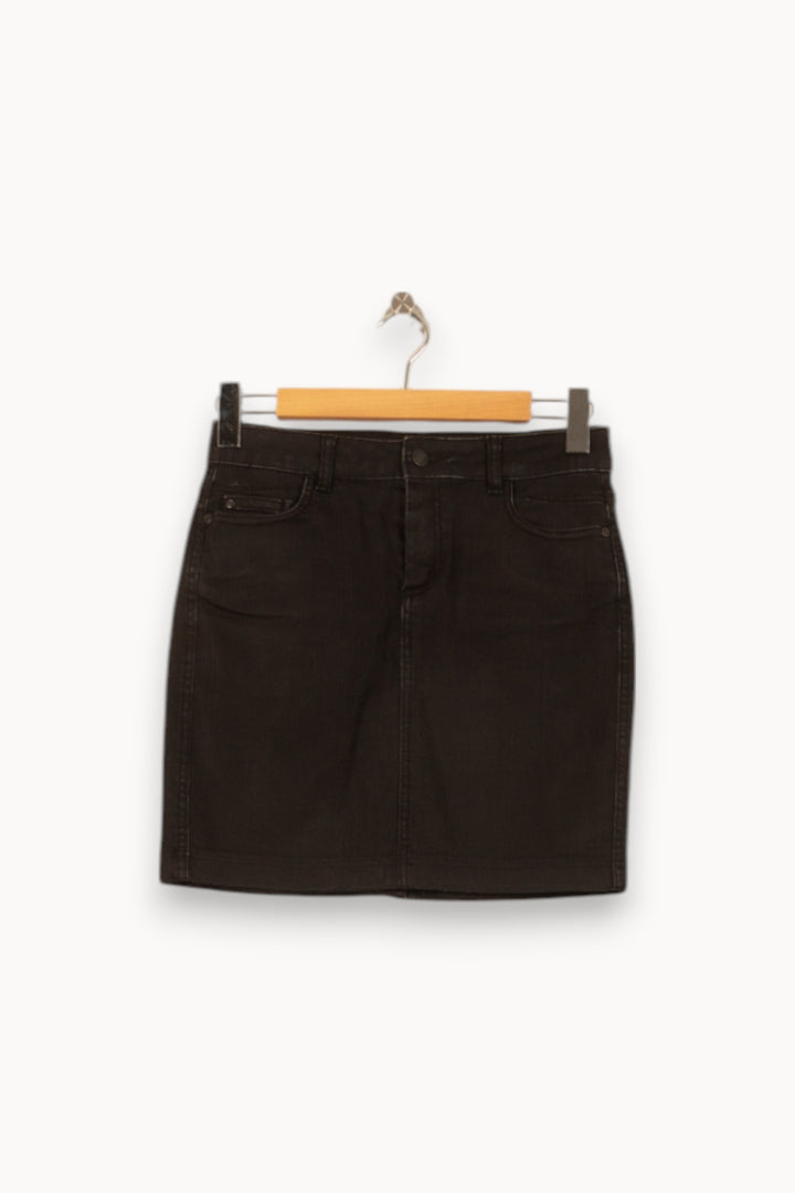 Jupe Droite Noire - Taille M/38 de la marque Comptoir des Cotonniers | PARAD55126 - Vendu par Paradigme - Image 2