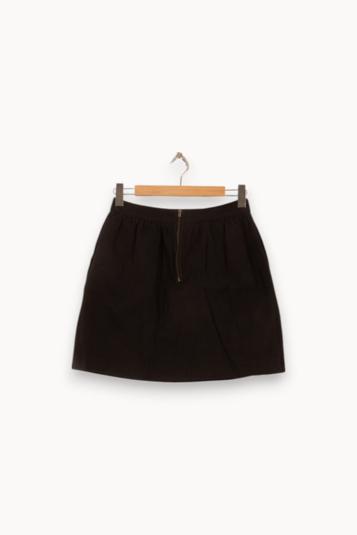 Jupe Courte Noire - Taille M/38 de la marque Comptoir des Cotonniers | PARAD55127 - Vendu par Paradigme - Image 4