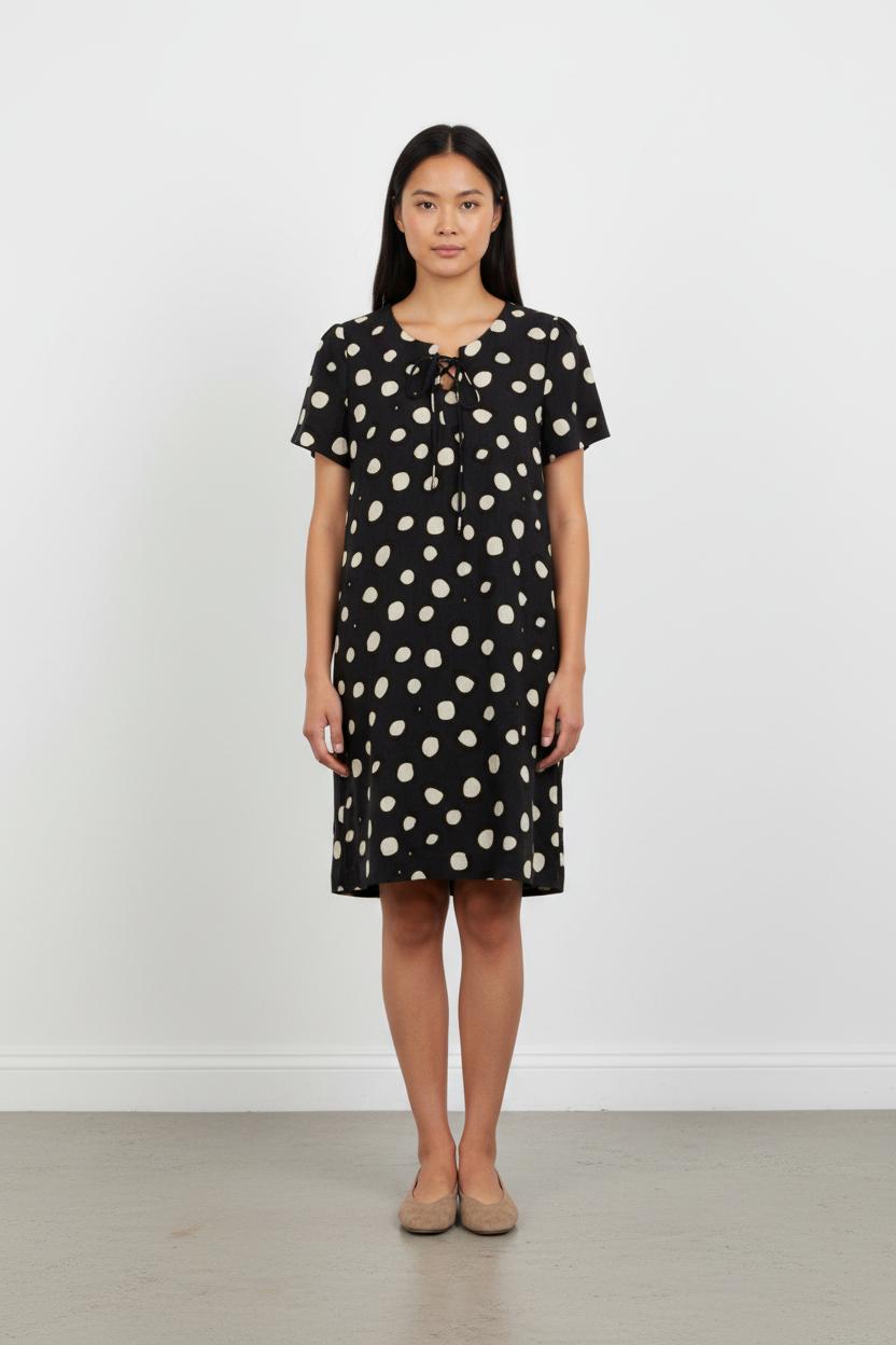 Robe Courte Bleue et Blanche - Taille S/36
