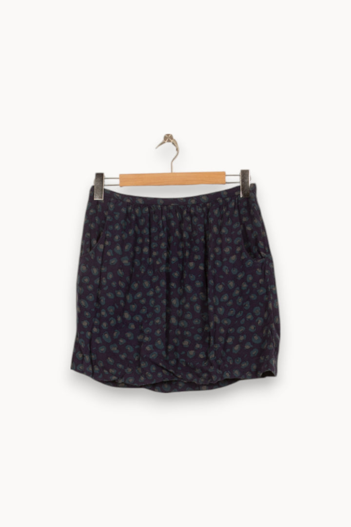 Jupe Courte Bleue - Taille M/38 de la marque Comptoir des Cotonniers | PARAD55144 - Vendu par Paradigme - Image 2