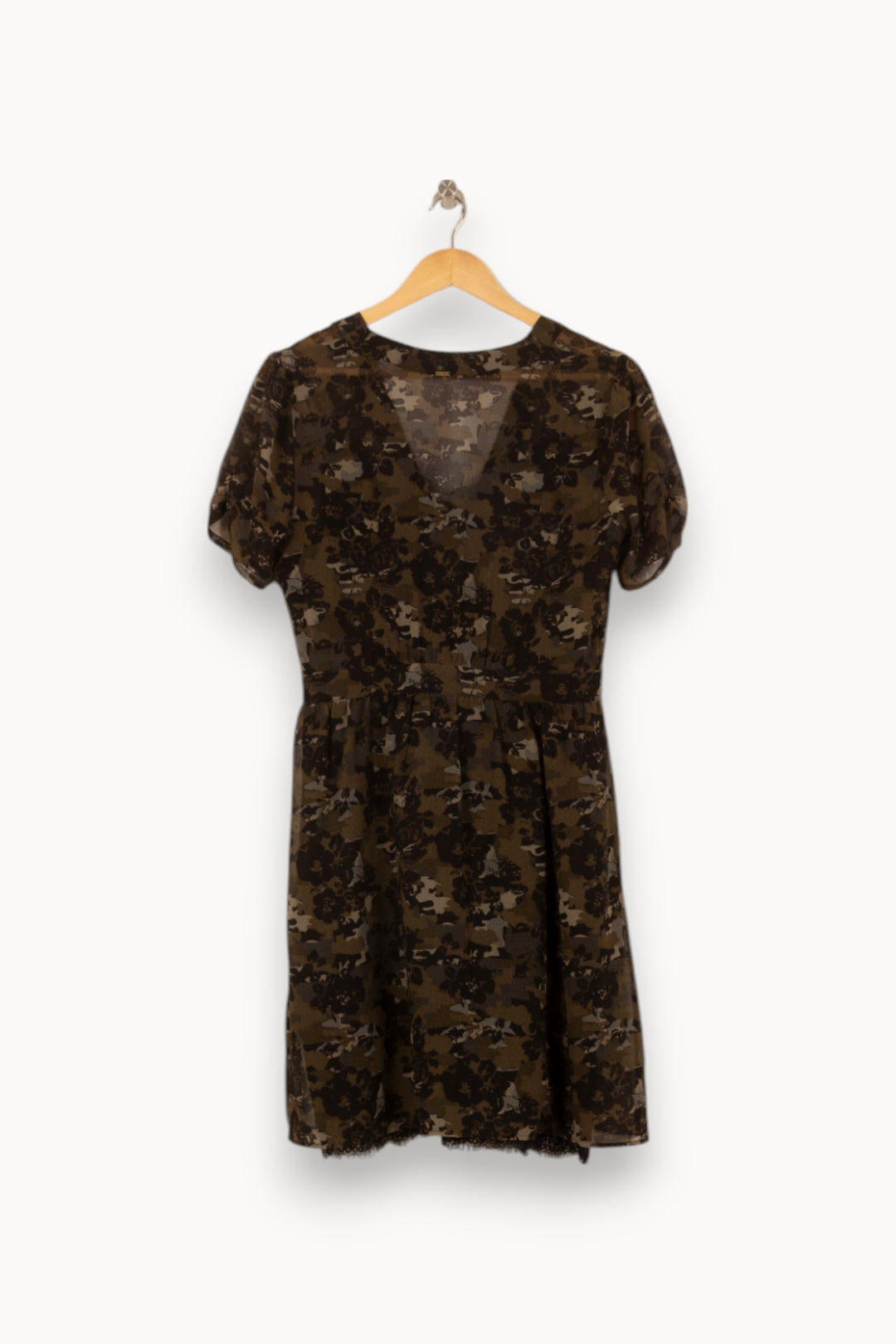 Robe Courte Verte et Noire - Taille L/40 de la marque IKKS | PARAD55161 - Vendu par Paradigme - Image 4