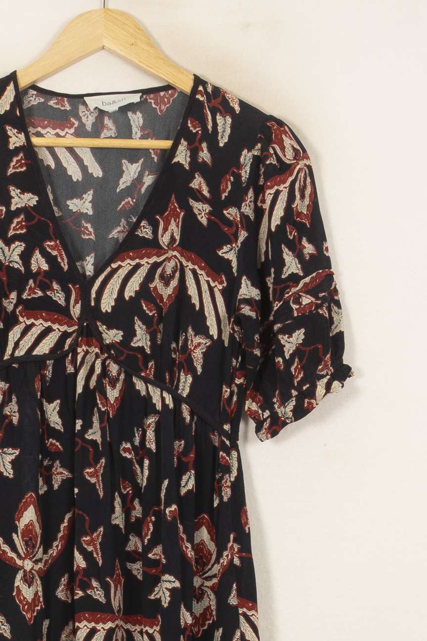 Robe Longue Noire et Rouge - Taille S/36 de la marque ba&sh | PARAD55163 - Vendu par Paradigme - Image 3