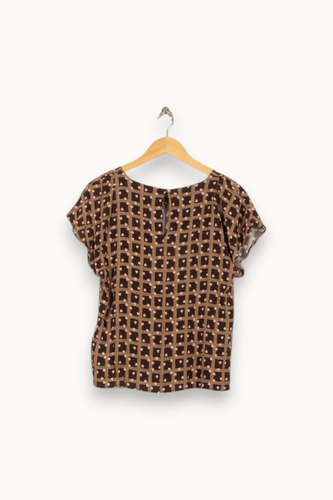Blouse Noire et Beige - Taille M/38 de la marque Paul & Joe | PARAD55165 - Vendu par Paradigme - Image 4