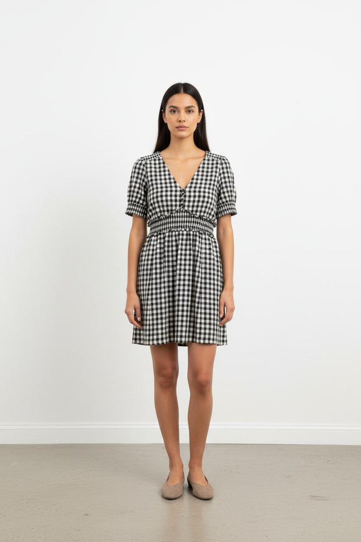 Robe Courte Noire et Blanche - Taille M/38