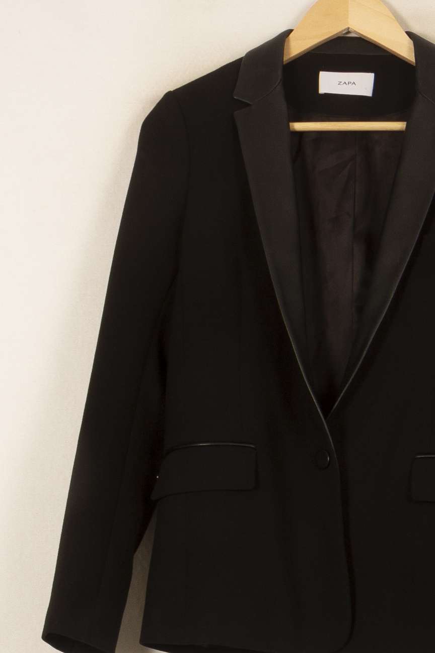 Blazer Noir - Taille M/38 de la marque ZAPA | PARAD55175 - Vendu par Paradigme - Image 3