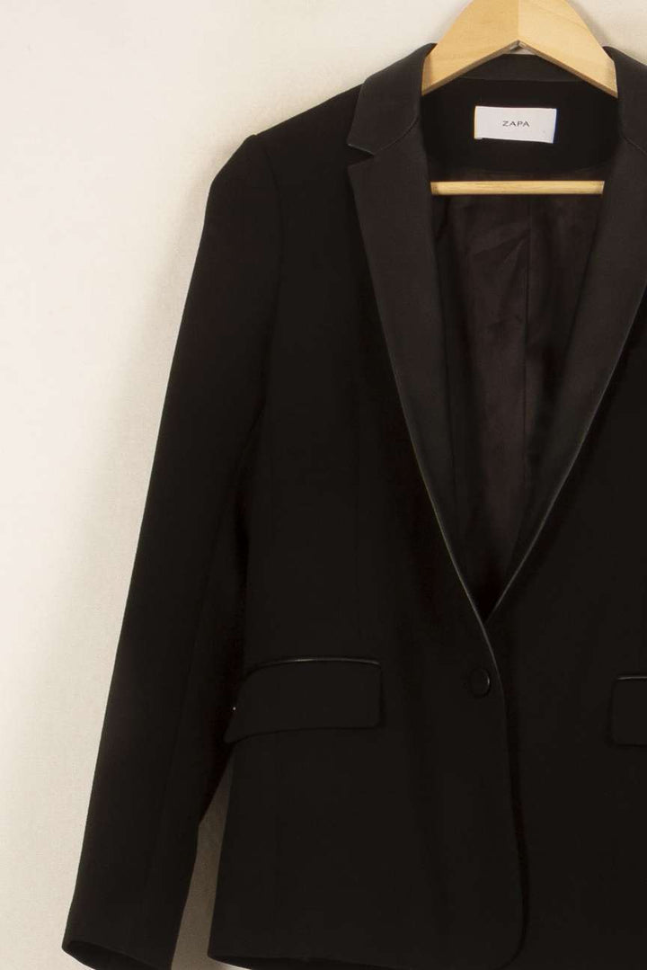 Blazer Noir - Taille M/38 de la marque ZAPA | PARAD55175 - Vendu par Paradigme - Image 3