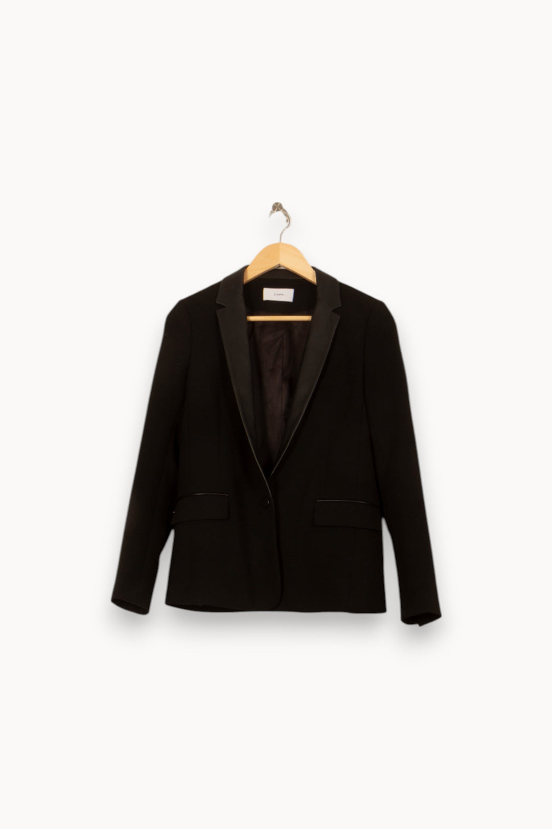Blazer Noir - Taille M/38 de la marque ZAPA | PARAD55175 - Vendu par Paradigme - Image 2
