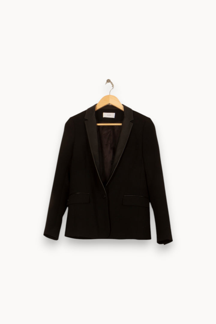 Blazer Noir - Taille M/38 de la marque ZAPA | PARAD55175 - Vendu par Paradigme - Image 2