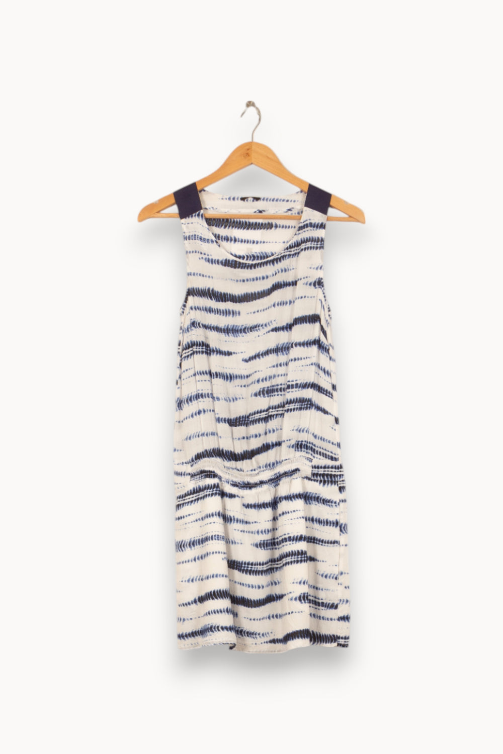 Robe Sans Manches Blanche et Bleue - Taille S/36 de la marque IKKS | PARAD55180 - Vendu par Paradigme - Image 2