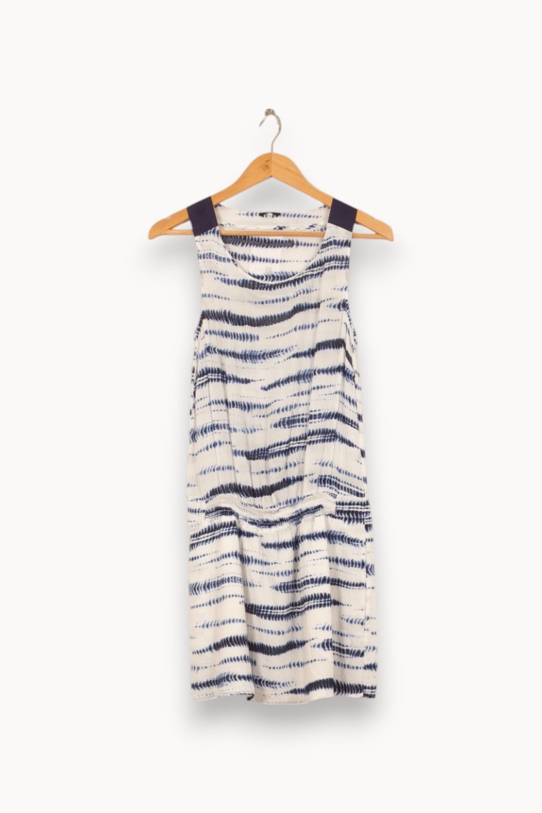 Robe Sans Manches Blanche et Bleue - Taille S/36 de la marque IKKS | PARAD55180 - Vendu par Paradigme - Image 2