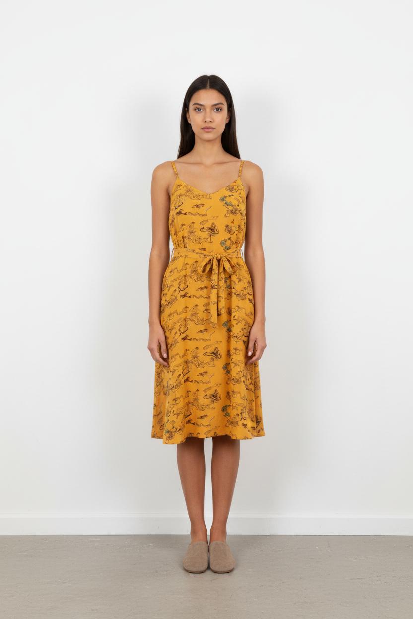 Robe Évasée Jaune - Taille S/36