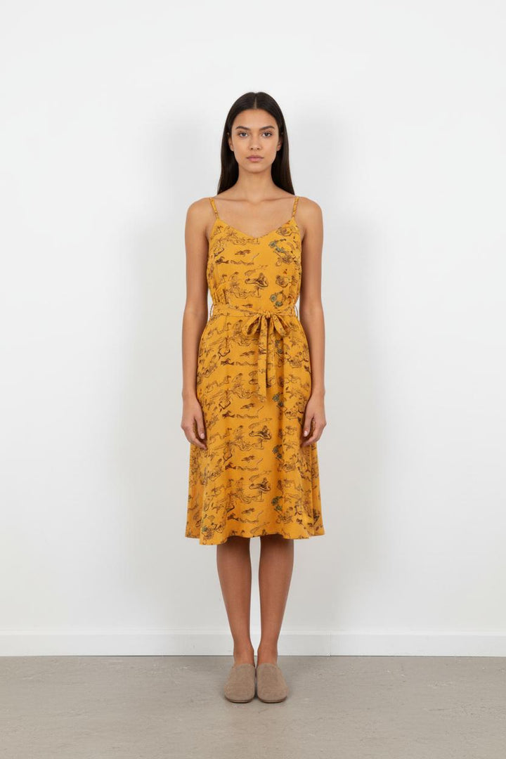 Robe Évasée Jaune - Taille S/36
