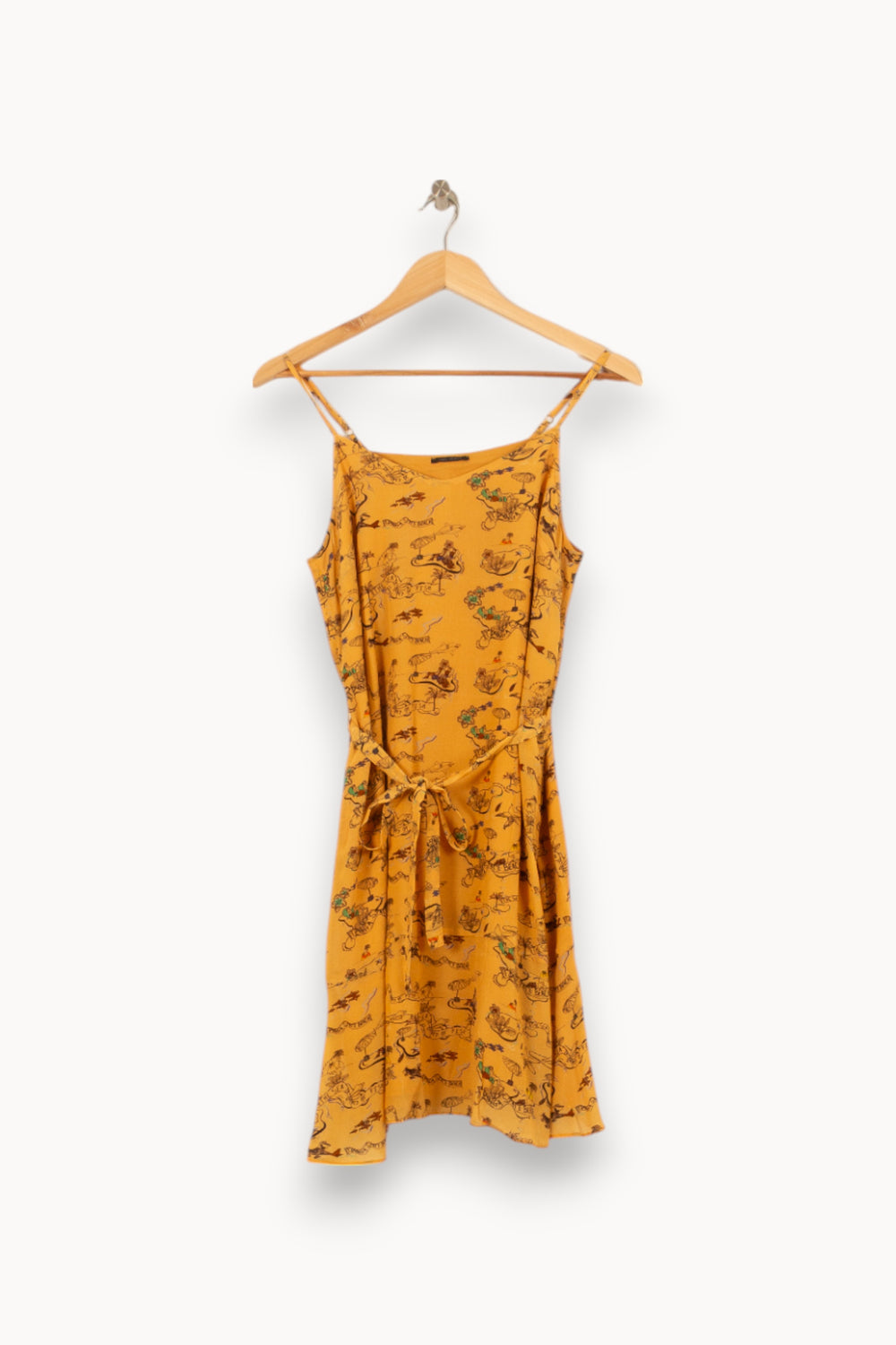 Robe Évasée Jaune - Taille S/36 de la marque IKKS | PARAD55182 - Vendu par Paradigme - Image 2