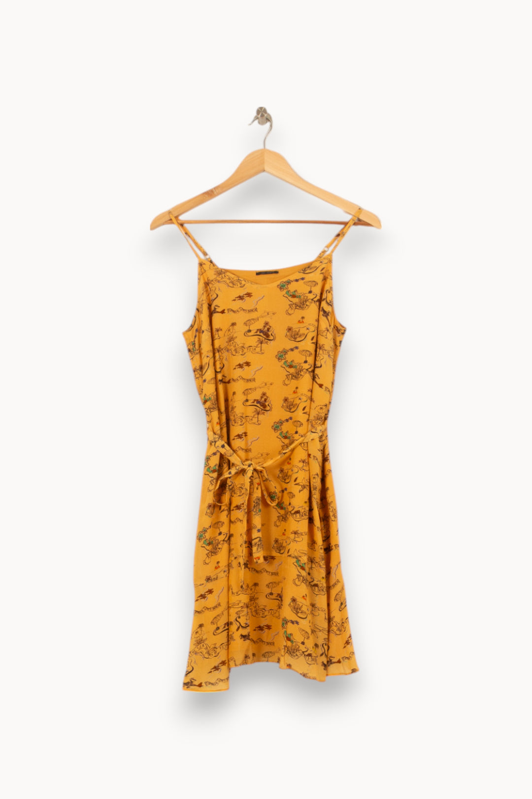 Robe Évasée Jaune - Taille S/36 de la marque IKKS | PARAD55182 - Vendu par Paradigme - Image 2