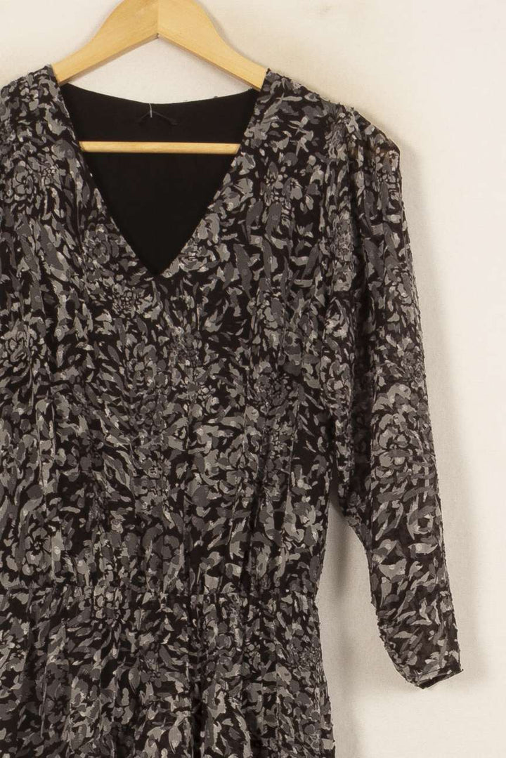 Robe Courte Grise - Taille S/36 de la marque IKKS | PARAD55183 - Vendu par Paradigme - Image 3