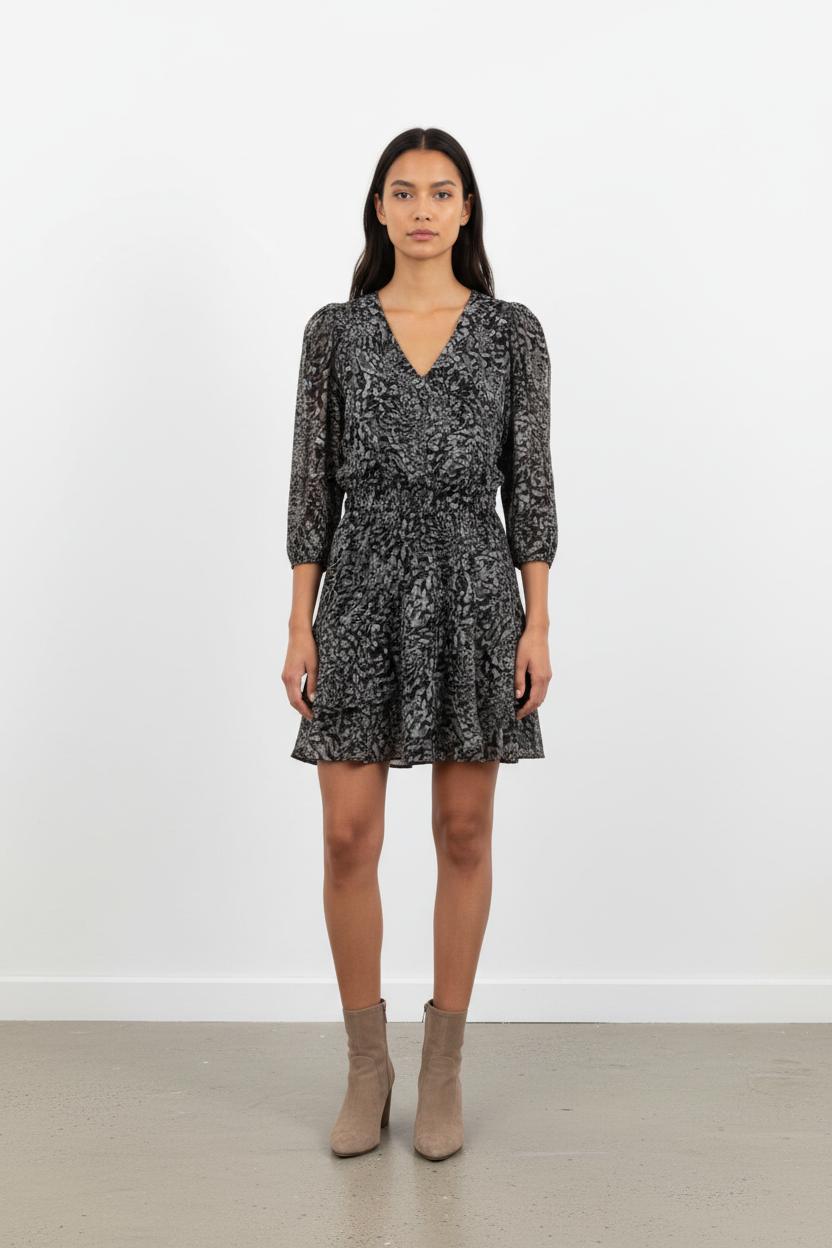 Robe Courte Grise - Taille S/36