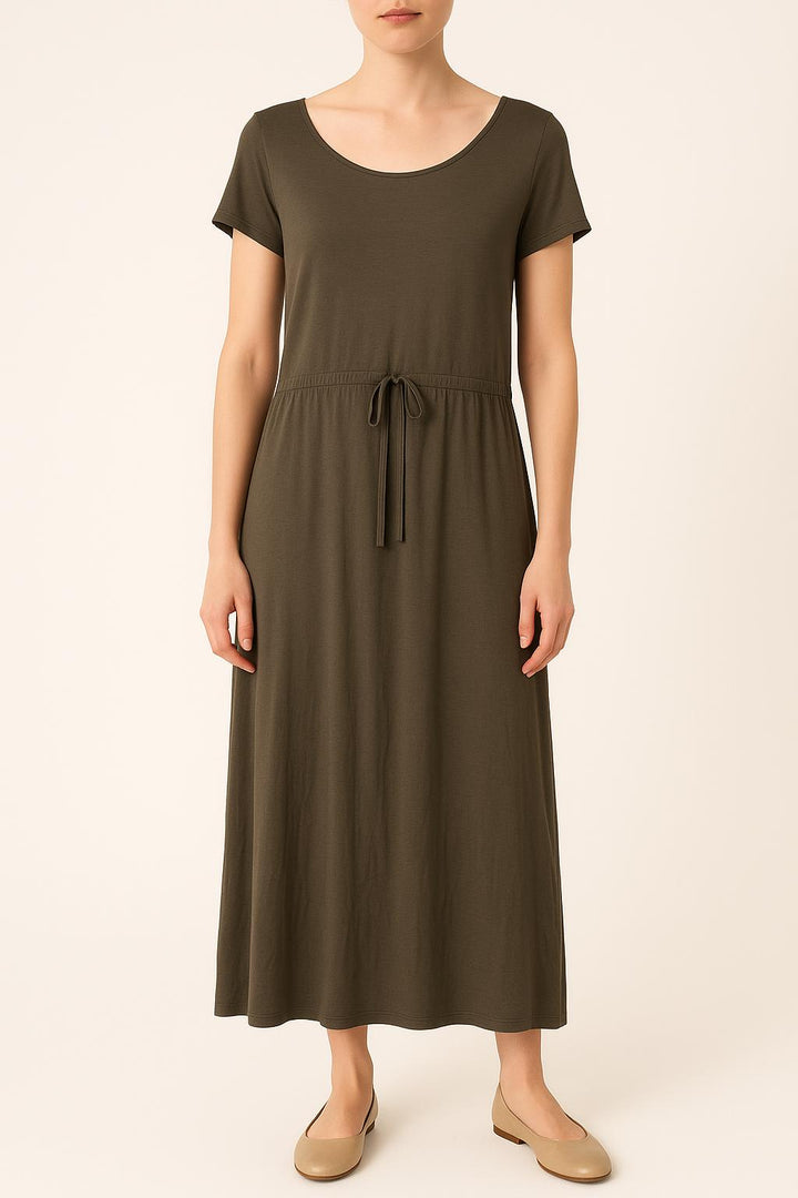 Robe Longue Verte - Taille M/38 de la marque La Fée Maraboutée | PARAD55185 - Vendu par Paradigme - Image 1
